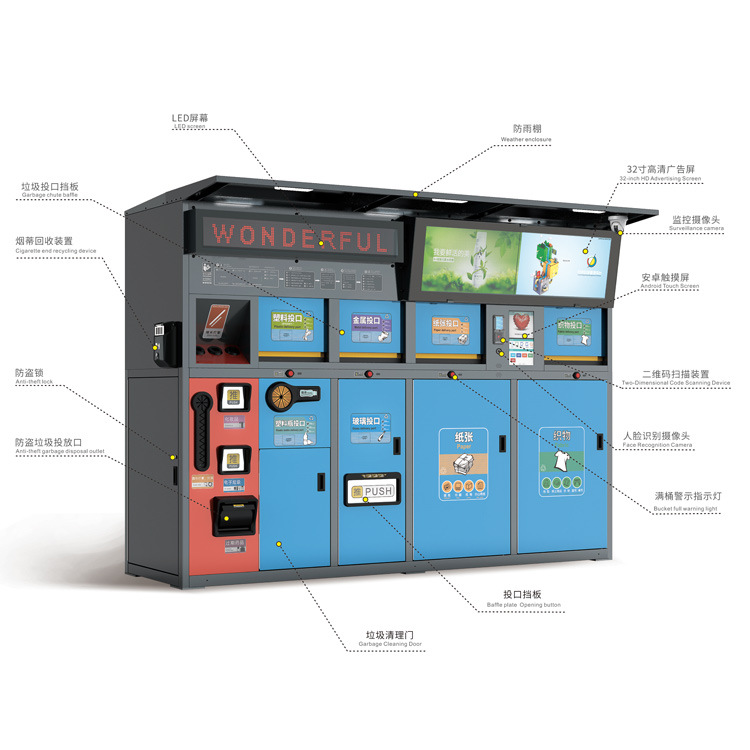 智能分类垃圾收集箱