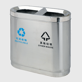 ZX-YX103分类不锈钢垃圾桶